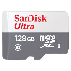 Paměťová karta SANDISK 128GB UHS-I U1 (100R/20W) + adaptér 

 obrázek produktu 2 z 2