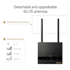 Router Asus 4G-N16 Wireless-N300 LTE černá barva
