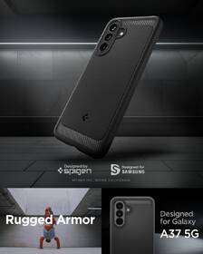 Kryt na mobil Spigen Rugged Armor - Samsung Galaxy A37 5G černý

 obrázek produktu 10 z 14