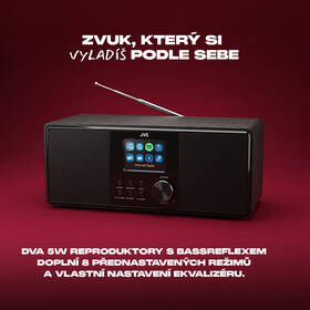 Internetový radiopřijímač s DAB+ JVC RA-E981B černý

 obrázek produktu 15 z 17