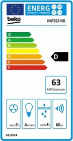 Odsavač par Beko HNT 62210 B černá barva
 Odsavač par Beko HNT 62210 B černá barva