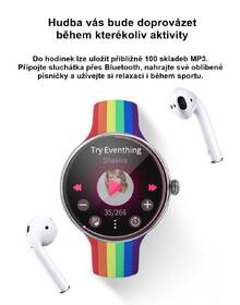 Chytré hodinky IMMAX Lady Music Fit černé

 obrázek produktu 5 z 6