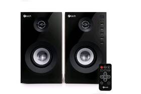 Reproduktory C-Tech SPK-550BT, 2.0, Bluetooth dřevo
