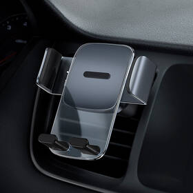 Držák na mobil Baseus Easy Control Clamp, do ventilační mřížky černý

 obrázek produktu 6 z 11