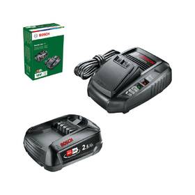 Set baterie a nabíječky Bosch PBA 18 V 2,5 Ah + AL1830 CV 

 obrázek produktu 1 z 8