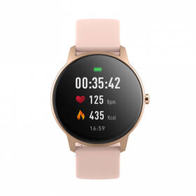 Chytré hodinky Forever ForeVive 2 Slim SB-325 růžové/zlaté

 obrázek produktu 2 z 6