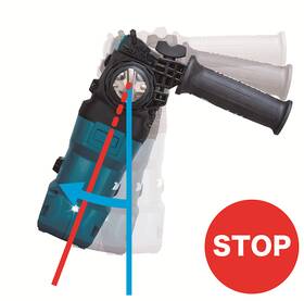 Kladivo Makita HR008GZ06 Li-ion XGT 40V (bez baterie) 

 obrázek produktu 5 z 9
