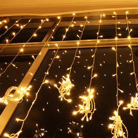 Vánoční osvětlení ColorWay vnitřní, 300 LED, 3× 3m, 220–240V AC, teplá bílá 

 obrázek produktu 17 z 17