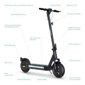 Elektrická koloběžka LAMAX eGlider SC40 černá/tyrkysová

 obrázek produktu 8 z 10
