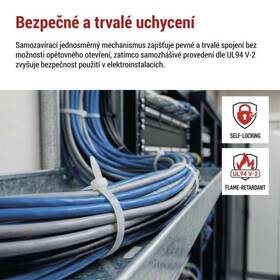 Stahovací pásky EMOS 450×7,6MM, 25KS bílé

 obrázek produktu 8 z 8