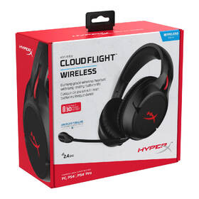 Headset HyperX Cloud Flight černý

 obrázek produktu 5 z 5