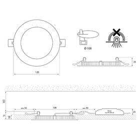 Vestavné svítidlo McLED Toro R9, 9W, 2700K bílé

 obrázek produktu 8 z 8