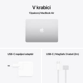 Notebook Apple 13" M4 8× GPU, 16GB, 256GB - stříbrný CZ 

 obrázek produktu 10 z 10
