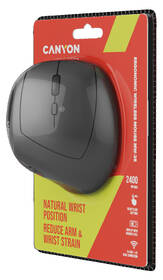 Myš Canyon MW-25 Ergonomic LED AA Dual mode černá

 obrázek produktu 10 z 10
