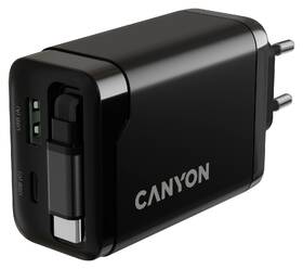 Nabíječka do sítě Canyon OnCharge 65RC Black, USB-C, 65W PD, QC, EU černý

 obrázek produktu 6 z 7