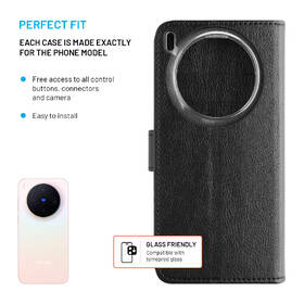 Pouzdro na mobil flipové FIXED Opus na Vivo X300 černé

 obrázek produktu 2 z 7