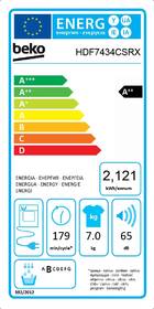 Sušička prádla Beko HDF7434CSRX 

 obrázek produktu 1 z 5