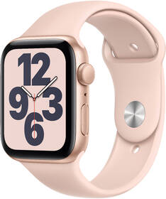 Chytré hodinky Apple GPS 44mm pouzdro ze zlatého hliníku - pískově růžový sportovní náramek 

 obrázek produktu 1 z 3
