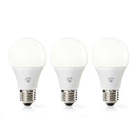 Chytrá žárovka Nedis SmartLife klasik, Wi-Fi, E27, 800 lm, 9 W, Teplá Bílá, 3ks 

 obrázek produktu 2 z 4