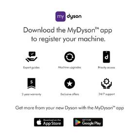Tyčový vysavač Dyson V12 Origin stříbrná barva
