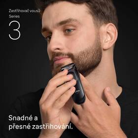 Zastřihovač vousů Braun BT3520 černý/modrý

 obrázek produktu 2 z 7