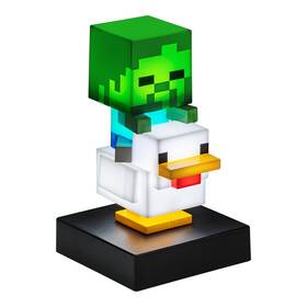 Dekorativní LED Paladone Icon Light Minecraft - Chicken Jockey bílé/zelené

 obrázek produktu 2 z 4