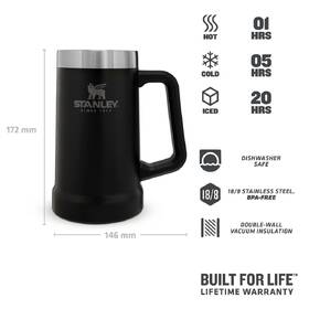 Nádoba na pivo Stanley 700 ml černá

 obrázek produktu 4 z 4