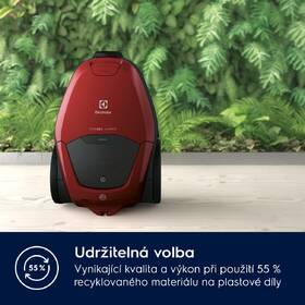 Podlahový vysavač Electrolux PD82-ANIMA červená barva
