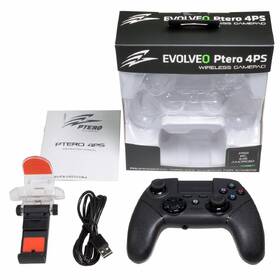Gamepad Evolveo Ptero 4PS, pro PC, PlayStation 4, iOS a Android černý

 obrázek produktu 5 z 5