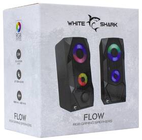Reproduktory White Shark FLOW 2.0 RGB černé

 obrázek produktu 4 z 4