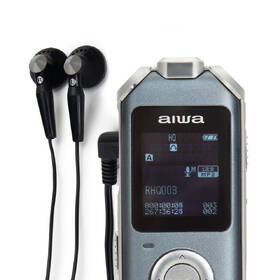Diktafon AIWA DVR-M700 šedá barva

