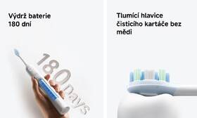 Zubní kartáček Xiaomi MES609 Oscillation Electric Toothbrush WHITE EU bílý

 obrázek produktu 5 z 8