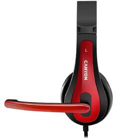 Headset Canyon HSC-1 černý/červený

 obrázek produktu 3 z 5