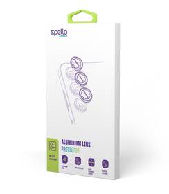 Ochranné sklo čočky fotoaparátu Spello by Epico Aluminium Lens Protector na Samsung Galaxy S26 Ultra černé

 obrázek produktu 1 z 1