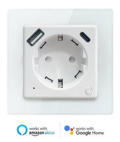 Chytrá zásuvka IMMAX NEO SMART Nexa (typ F), 1x USB, 1x USB-C, PD 20W, Zigbee bílá

 obrázek produktu 1 z 4