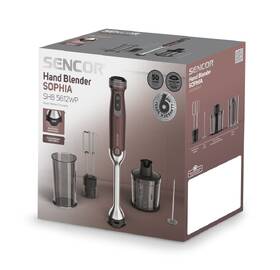 Ponorný mixér Sencor SHB 5612WP SOPHIA 4v1 fialový

 obrázek produktu 13 z 13