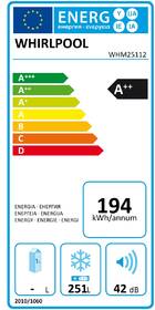 Mraznička Whirlpool WHM25112 bílá

 obrázek produktu 1 z 6