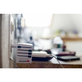 Cestovní adaptér SKROSS MUV USB, univerzální pro 150 zemí 

 obrázek produktu 10 z 10