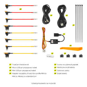 Kabel TrueCam Hardwire kit 

 obrázek produktu 3 z 3