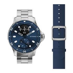Chytré hodinky Withings Scanwatch Horizon - Special Edition 43mm modré

 obrázek produktu 3 z 9