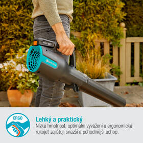 Foukač listí Gardena 14890-20 (s baterií) 

 obrázek produktu 3 z 8