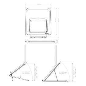 Stojánek Fellowes Breyta černá barva
