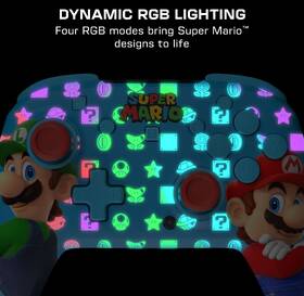 Gamepad Turtle Beach Rematch Wireless Mario a Luigi, NS2 modrý

 obrázek produktu 9 z 14