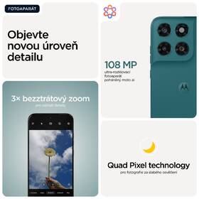 Mobilní telefon Motorola Moto G77 5G 8 GB / 256 GB zelený

 obrázek produktu 3 z 19