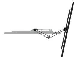 Držák TV Vogel’s W53070 polohovatelný, pro úhlopříčky 32" až 55", nosnost 20 kg černý

 obrázek produktu 5 z 7