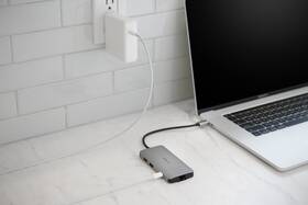 USB Hub KENSINGTON UH1400p USB-C/3x USB 3.0, RJ45, SD, Micro SD, HDMI, USB-C 85W 

 obrázek produktu 9 z 11