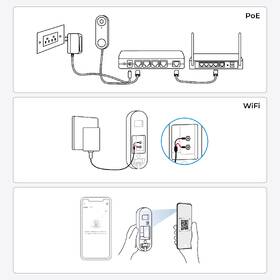 Videozvonek Reolink D340P PoE 
