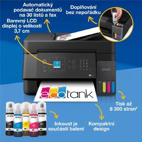 Tiskárna multifunkční Epson EcoTank L5390 černá

 obrázek produktu 3 z 15