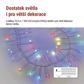 LED řetěz EMOS 1920, IP44, MC (19,2m) stříbrný

 obrázek produktu 3 z 7