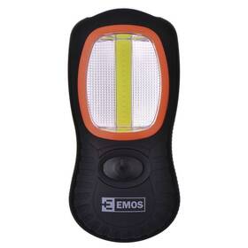 Svítilna EMOS LED 3W COB LED + 3x LED,  3x AAA černá

 obrázek produktu 1 z 9